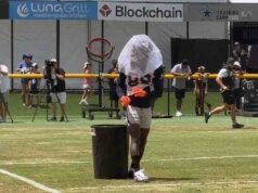 CeeDee Lamb’s Net Drill Takes Aim at Jerry Jones CeeDee Lamb catching a pass with the net over his helmet