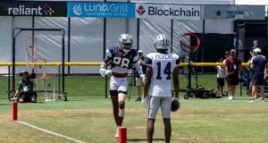George Pickens Torches Shavon Revel in Fiery Camp Battle George Pickens Torches Shavon Revel in Fiery Camp Battle